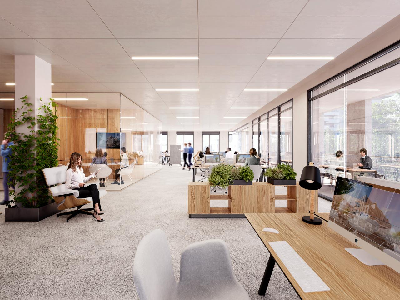 Bureau Villeurbanne 8414m² Location bureau Villeurbanne Rhône OLBUR2205346 1